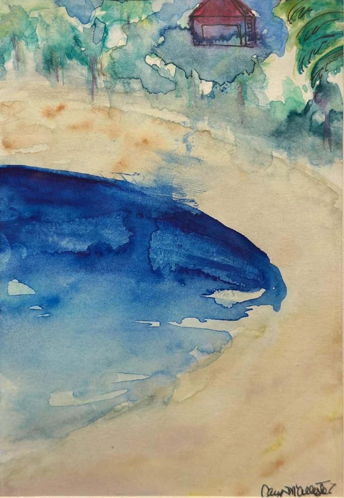 Cove — Watercolor