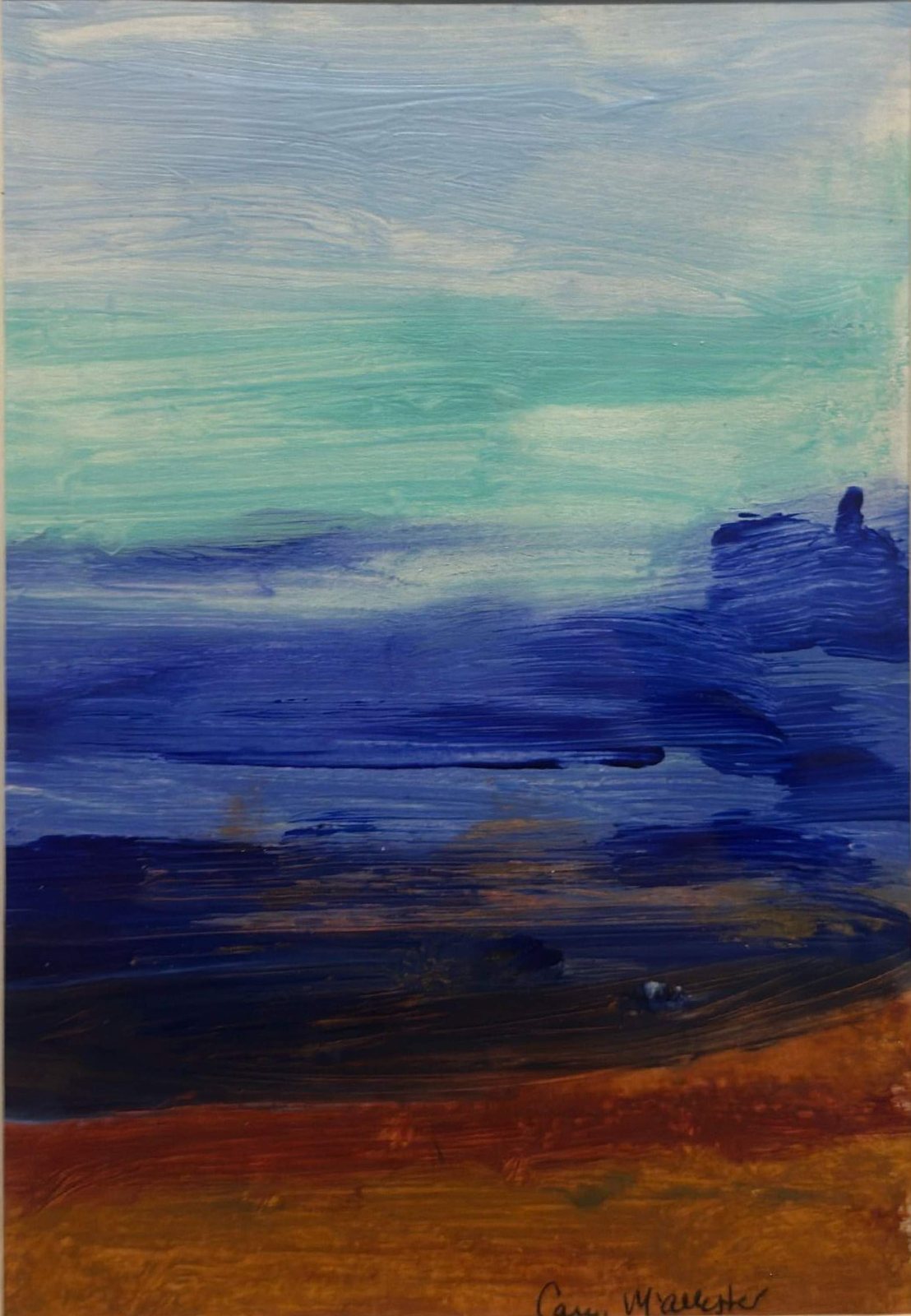 Ember Shore — Acrylic