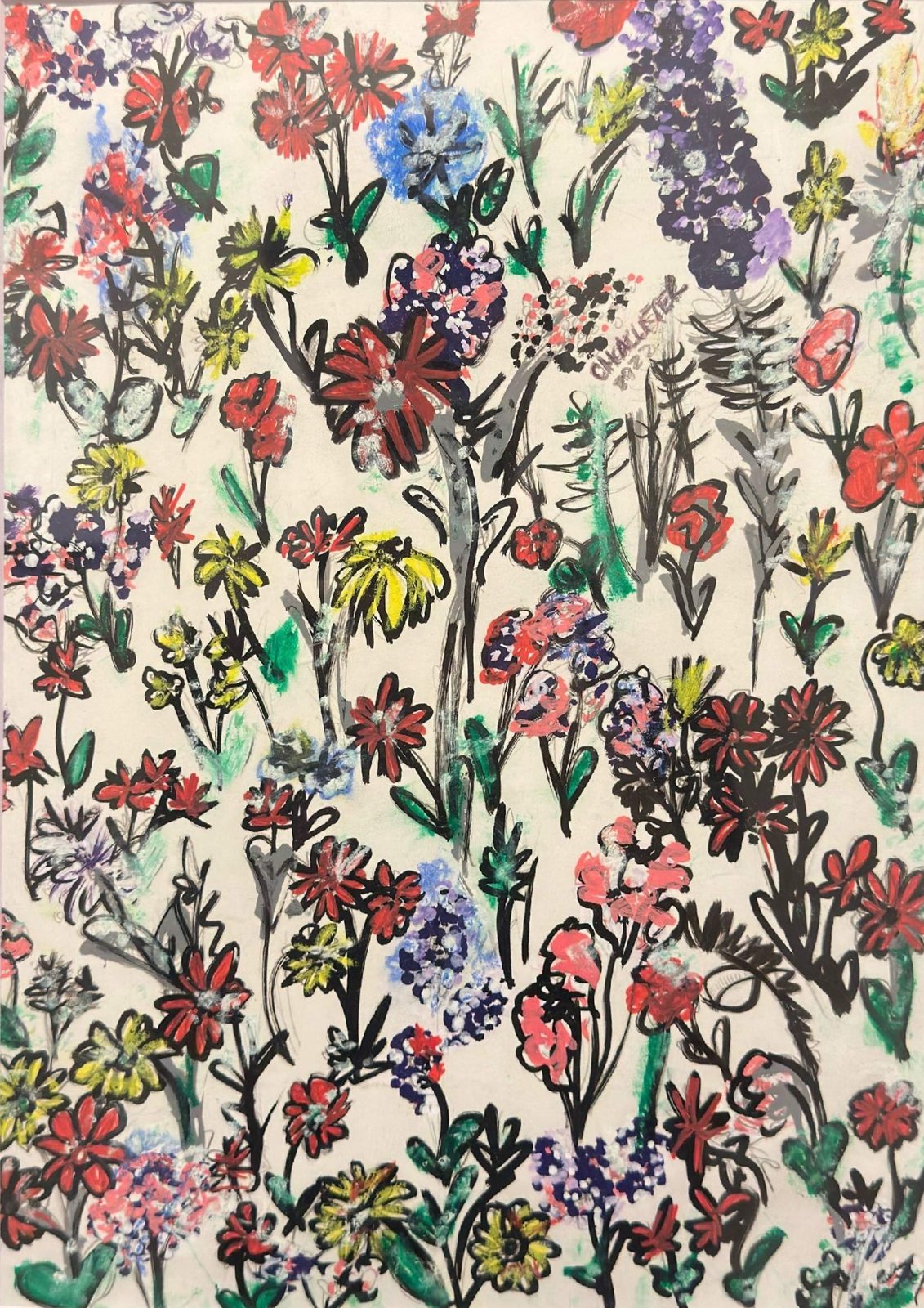 Wild Bouquet — Watercolor & ink