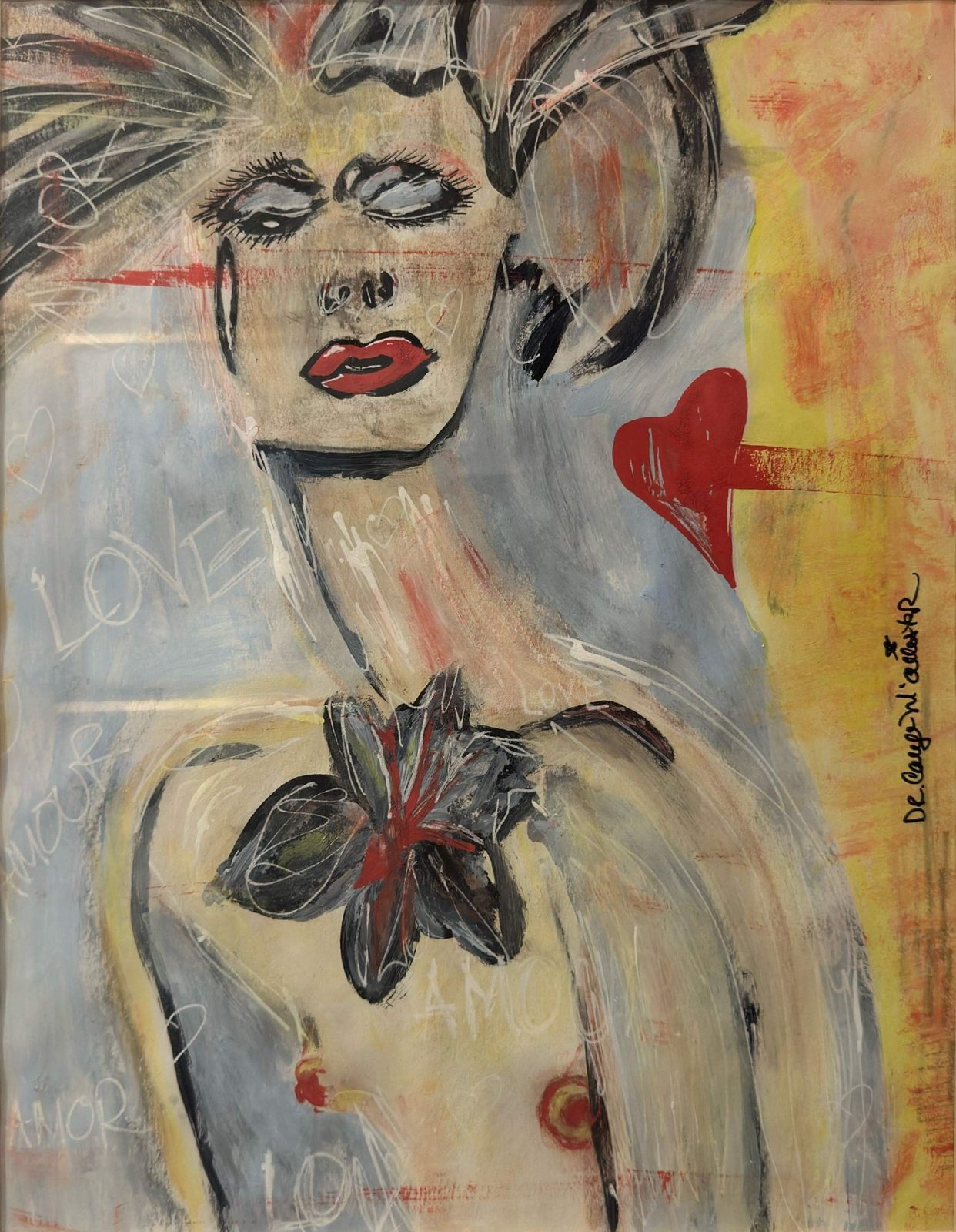 Daydreamer — Mixed media