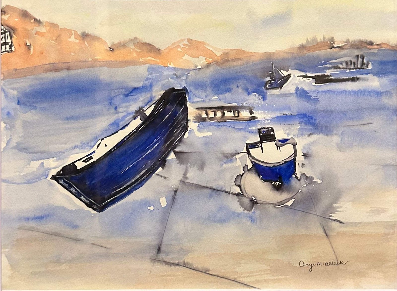 Safe Harbor — Watercolor