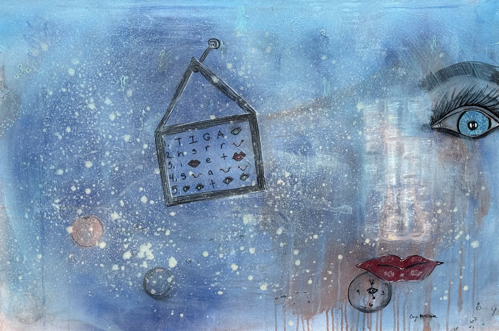 Second Sight — Mixed media