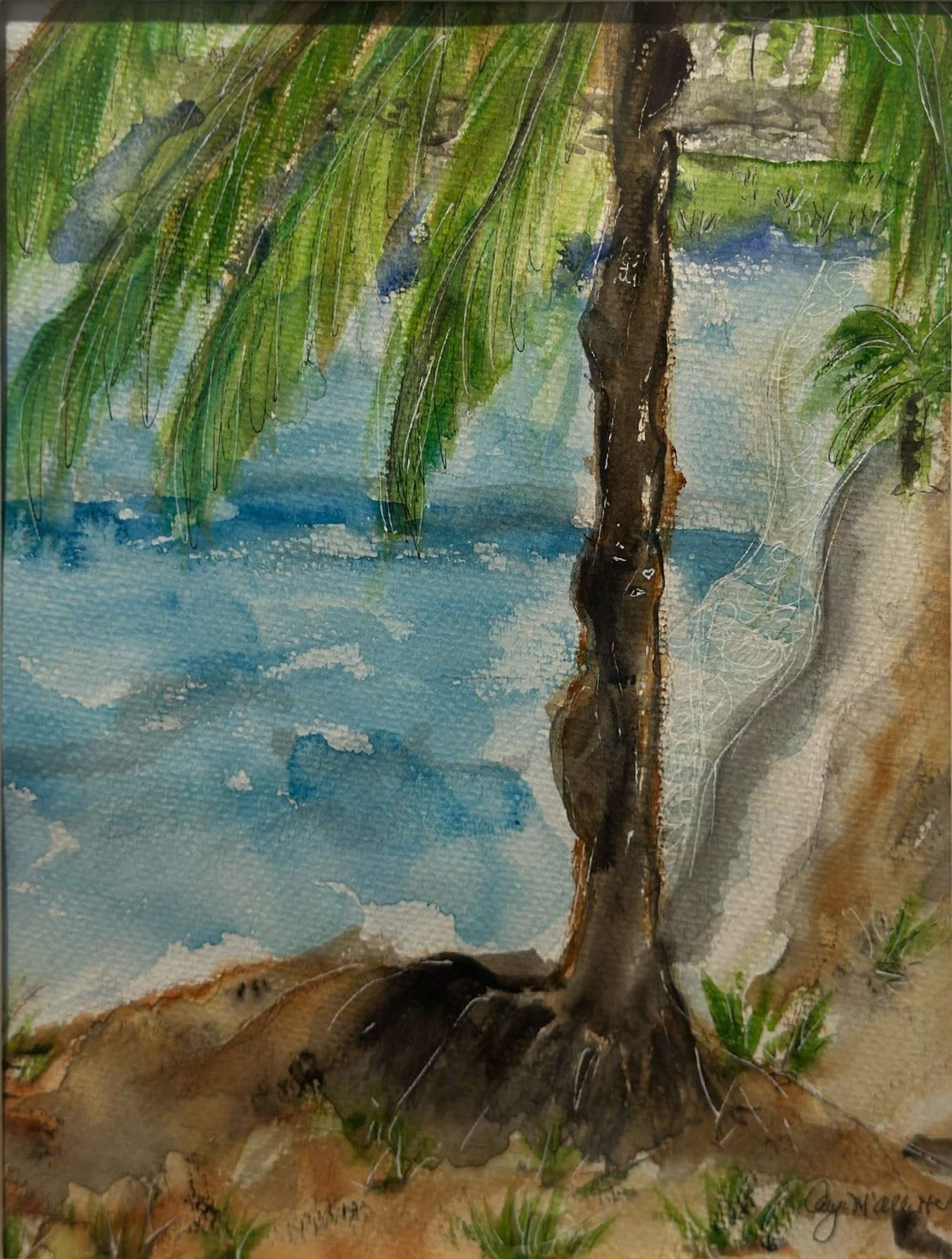 Shoreline — Watercolor